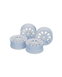 Tamiya Felgen 10-Speichen, 24 mm, Weiss, 2-Stück