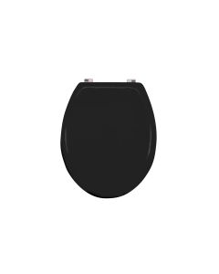 MSV Toilettensitz Schwarz glanz