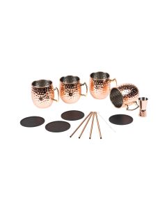 COCON Cocktailbecher Moscow Mule 500 ml, 4 Stück, Kupfer