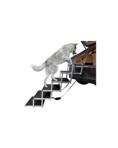 SwissPet Hundetreppe, 6 Stufen, Aluminium
