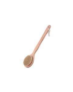 MSV Körperbürste mit langem Stiel 41 cm, Braun