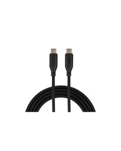 onit USB 2.0-Kabel Silikon USB C - USB C 1.5 m, Schwarz