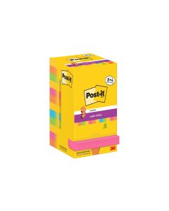 Post-it Notizzettel Super Sticky Z-Notes 76 x 76 mm, Carnival
