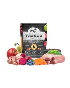 FRESCO Trockenfutter BARF Complete Plus Huhn, 5 kg