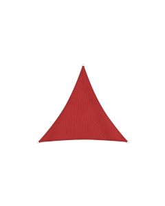 Windhager Sonnensegel Cannes, 3 m, Eckig, Rot
