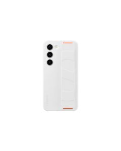 Samsung Back Cover Silicone Grip Galaxy S23 Weiss