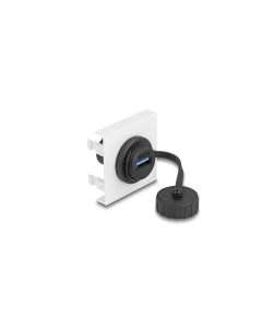 Delock Easy 45 Modul USB Typ-A Buchse, 45 x 45 mm