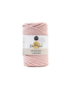 lalana Wolle Makramee Rope 3 mm, 330 g, Hellrosa