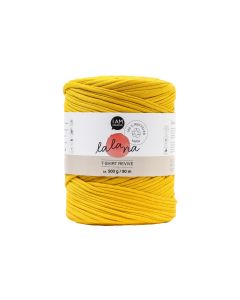 lalana Wolle T-Shirt Revive 5 mm, 500 g, Senfgelb