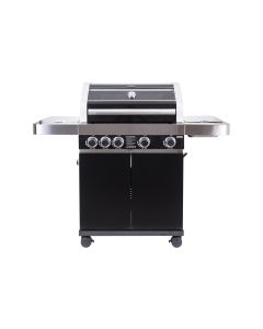 Masport Gasgrill MB 4000, 4-Brenner, Schwarz