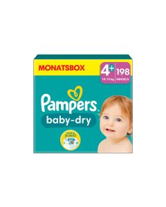 Pampers Windeln Baby Dry Maxi Plus Grösse 4+