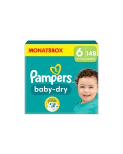 Pampers Windeln Baby Dry Extra Large Grösse 6