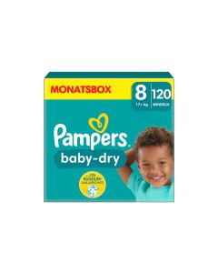 Pampers Windeln Baby Dry Extra Large Grösse 8