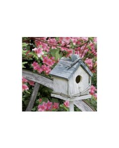 Paper + Design Papierservietten Spring Birdhouse 33 cm x 33 cm, 20 Stück