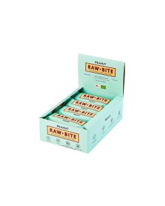 Rawbite Riegel Bio Rohkost Erdnuss 12 x 50 g
