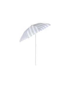 KOOR Sonnenschirm Marino 180 cm, Grau/Weiss