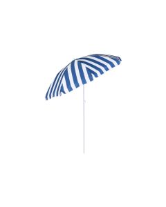 KOOR Sonnenschirm Marino 180 cm, Blau/Weiss
