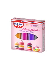 Dr.Oetker Lebensmittelfarben-Set RVSO 4 x 10 g