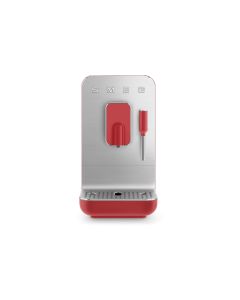 SMEG Kaffeevollautomat BCC02RDMEU Rot, Silber