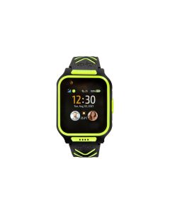 MyKi Smartwatch GPS Kinder Uhr MyKi 4 Schwarz/Grün mit SIM-Karte