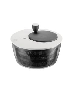 GEFU Salatschleuder Rotare 25 cm, Schwarz/Weiss
