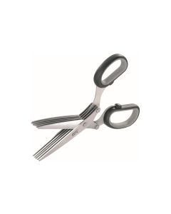 GEFU Kräuterschere Cutare Schwarz/Silber
