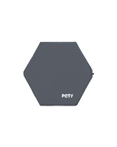 Pety Laufstallmatte, Anthrazit, klein, Ø 97 cm