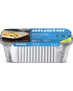 Alustar Grillschale 25 x 13 x 7 cm, 5 Stück