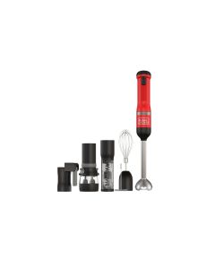 BLACK+DECKER Stabmixer BCKM1016KSR-QW Rot, 6-teilig