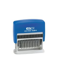 Colop Stempel S120/13, 13 Ziffernbänder, Schwarz