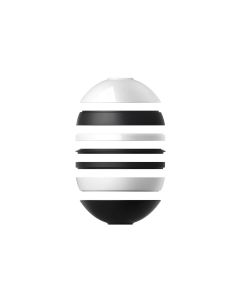 Villeroy & Boch Speise-Service Iconic La Boule 7 Stück, Schwarz/Weiss