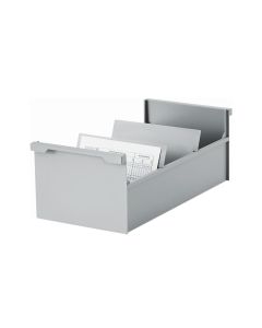 Styro Karteibox quer A6, Grau