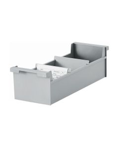 Styro Karteibox quer A7, Grau