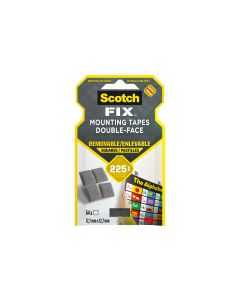 Scotch Montagequadrate Scotch-Fix, 12.7 mm x 12.7 mm, Grau