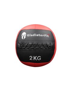 Gladiatorfit Medizinball Ultra-strapazierfähiger Wall Ball 2 kg