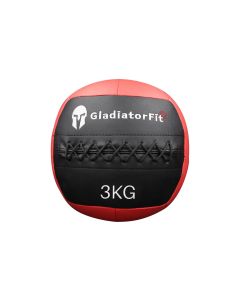 Gladiatorfit Medizinball Ultra-strapazierfähiger Wall Ball 3 kg