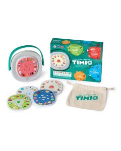 Timio Audio Player mit 5 Audio Discs