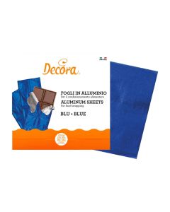 Decora Alufolie 20 cm x 0.2 m, Blau