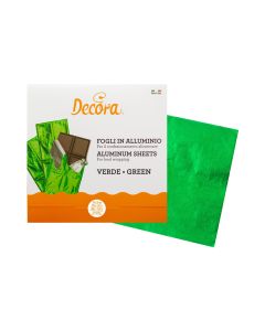 Decora Alufolie 20 cm x 0.2 m, Grün