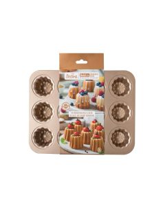 Decora Muffin Backform 12 Mulden, Rosegold