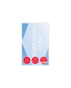 GBC Laminierfolie Card Kleinformat, 125 mic, 100 Stück
