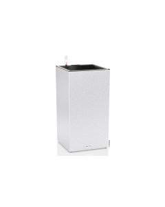 Lechuza Blumentopf Canto Stone 30 High LED, Quarzweiss