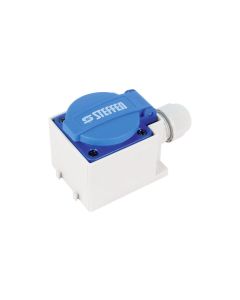 STEFFEN AP-Steckdose T13, IP20, Blau