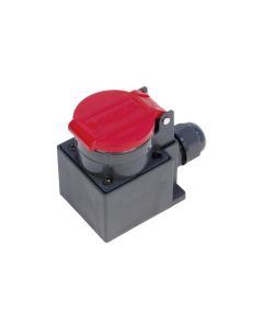 STEFFEN NAP-Steckdosen T25, IP55, Rot