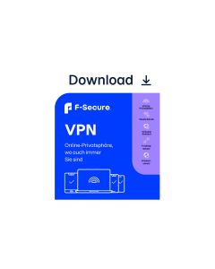 F-Secure Secure VPN ESD, Vollversion, 5 Geräte, 1 Jahr