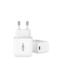 Ansmann USB-Wandladegerät Home Charger HC120PD, 20 W, Weiss