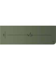 Airex Yogamatte Heartbeat, Olivgrün