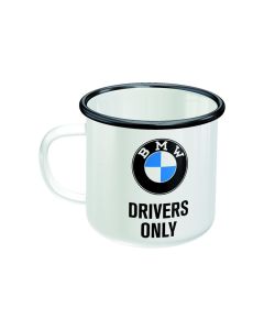 Nostalgic Art Universaltasse BMW Drivers 360 ml, 1 Stück, Weiss