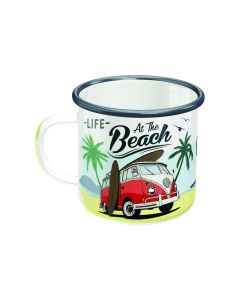 Nostalgic Art Universaltasse Life At The Beach 360 ml, 1 Stück, Weiss