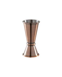 Paderno Cocktail-Doppelmass 40/20 ml, Braun/Kupfer